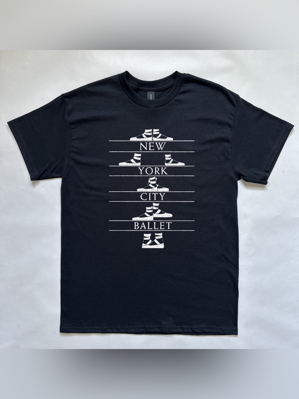 New York City Ballet dance art tee minimalist souvenir shirt western americana